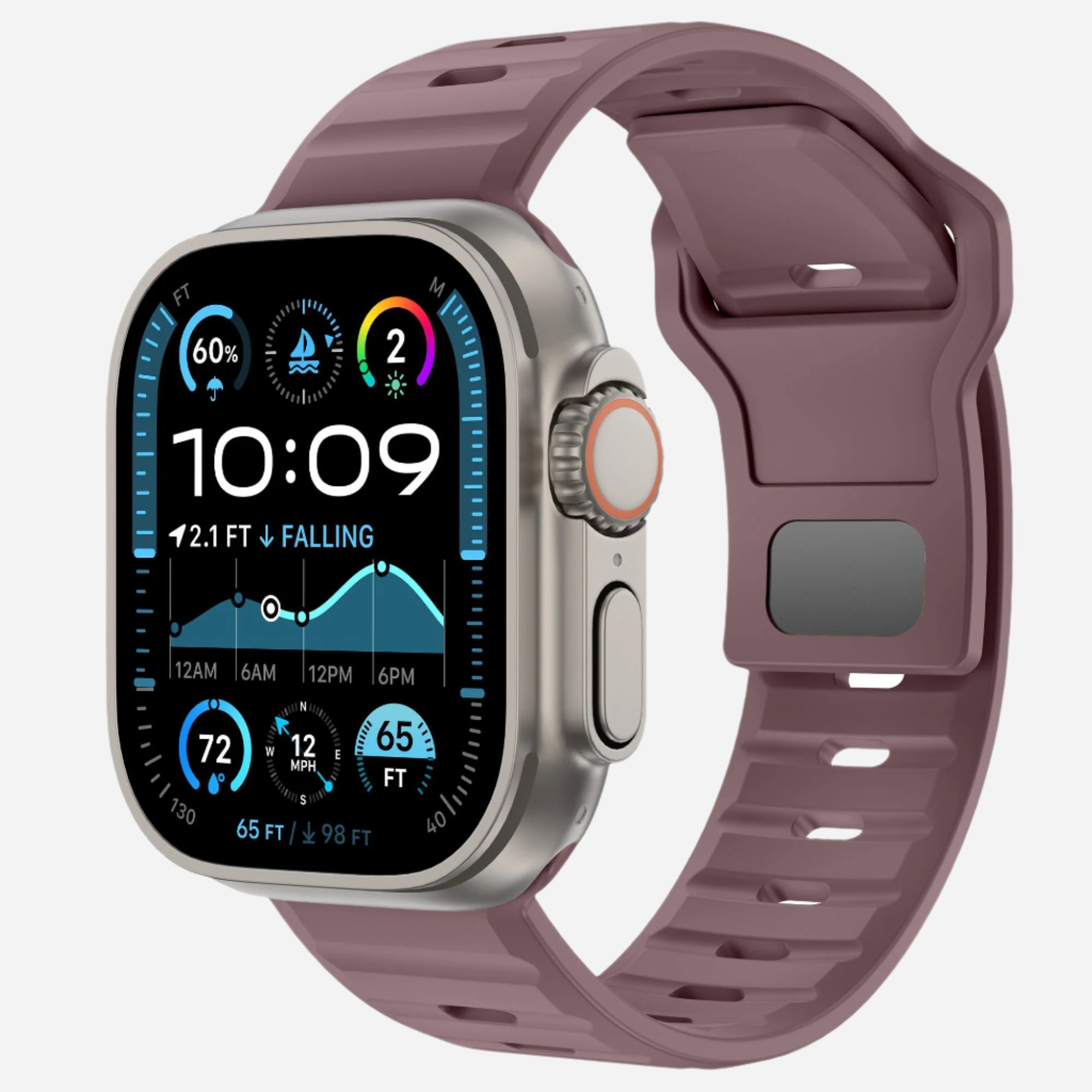 MillesTECband Apple Watch Silikonarmband "Active"