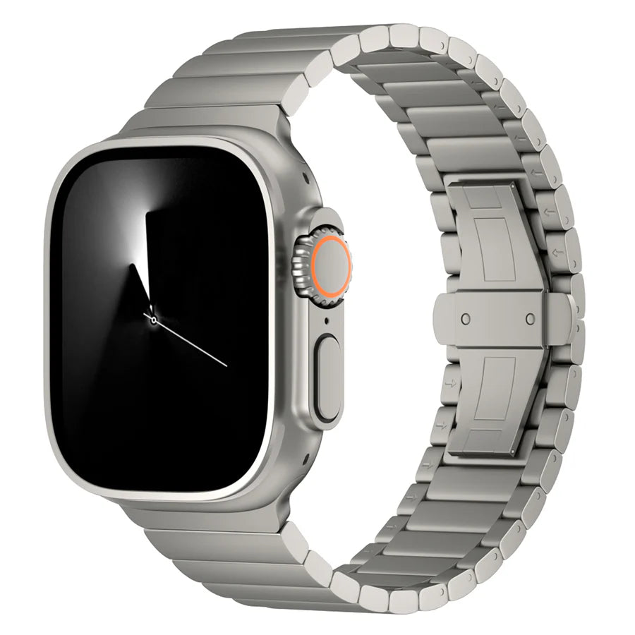 Geflochtenes Apple Watch Armband mit Magnetverschluss