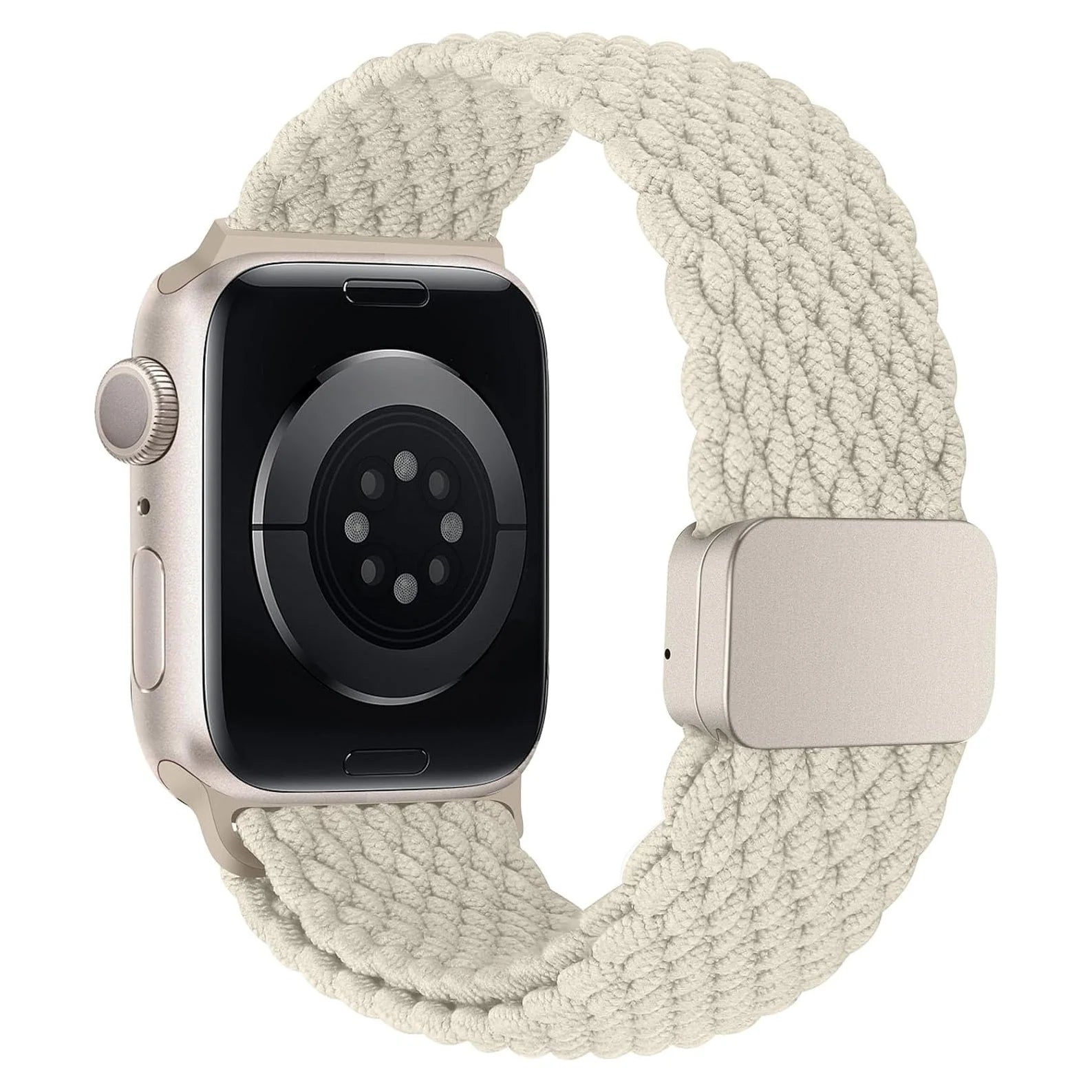 Geflochtenes Apple Watch Armband mit Magnetverschluss