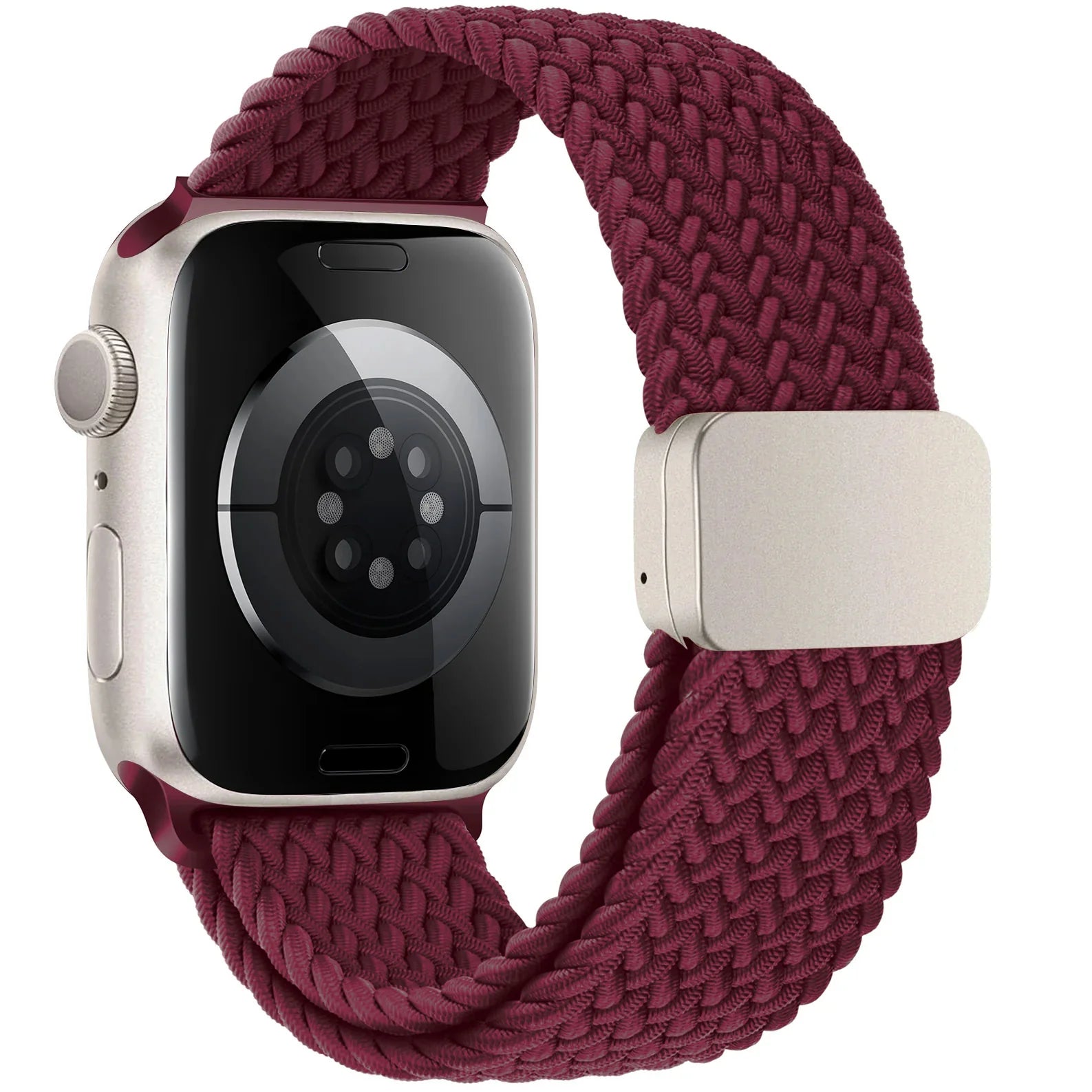 Geflochtenes Apple Watch Armband mit Magnetverschluss