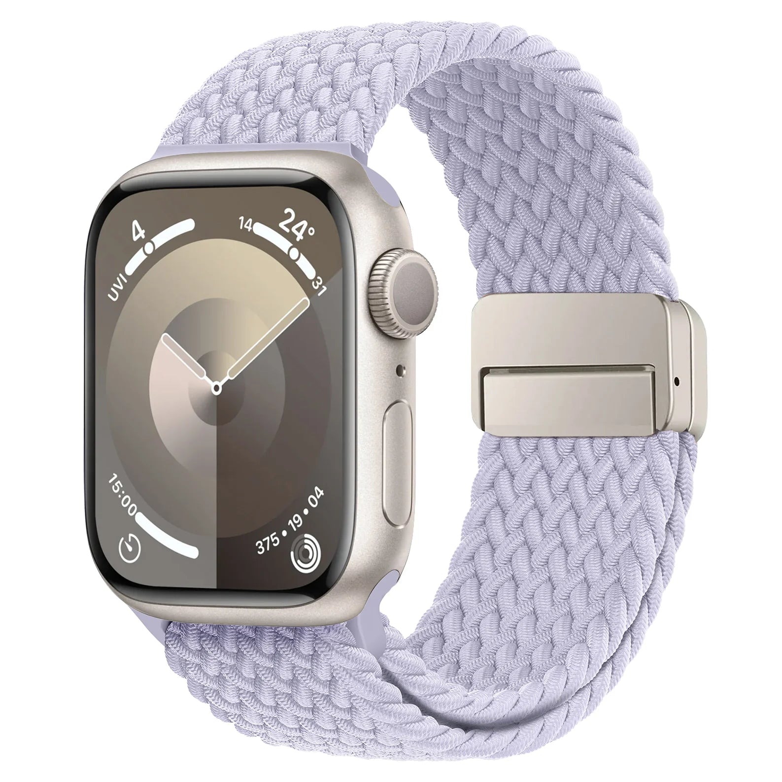 Geflochtenes Apple Watch Armband mit Magnetverschluss