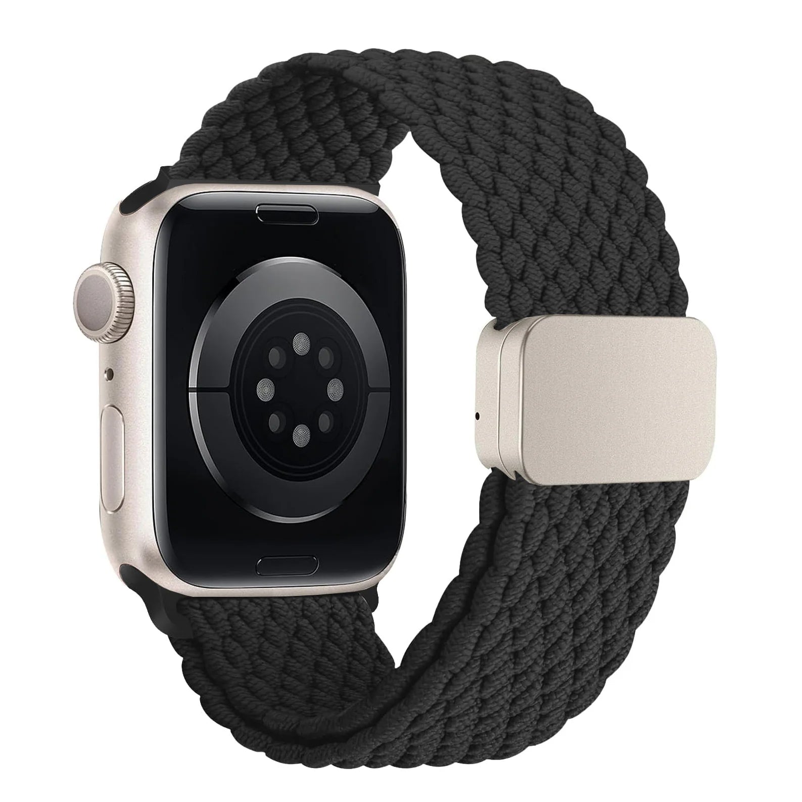 Geflochtenes Apple Watch Armband mit Magnetverschluss