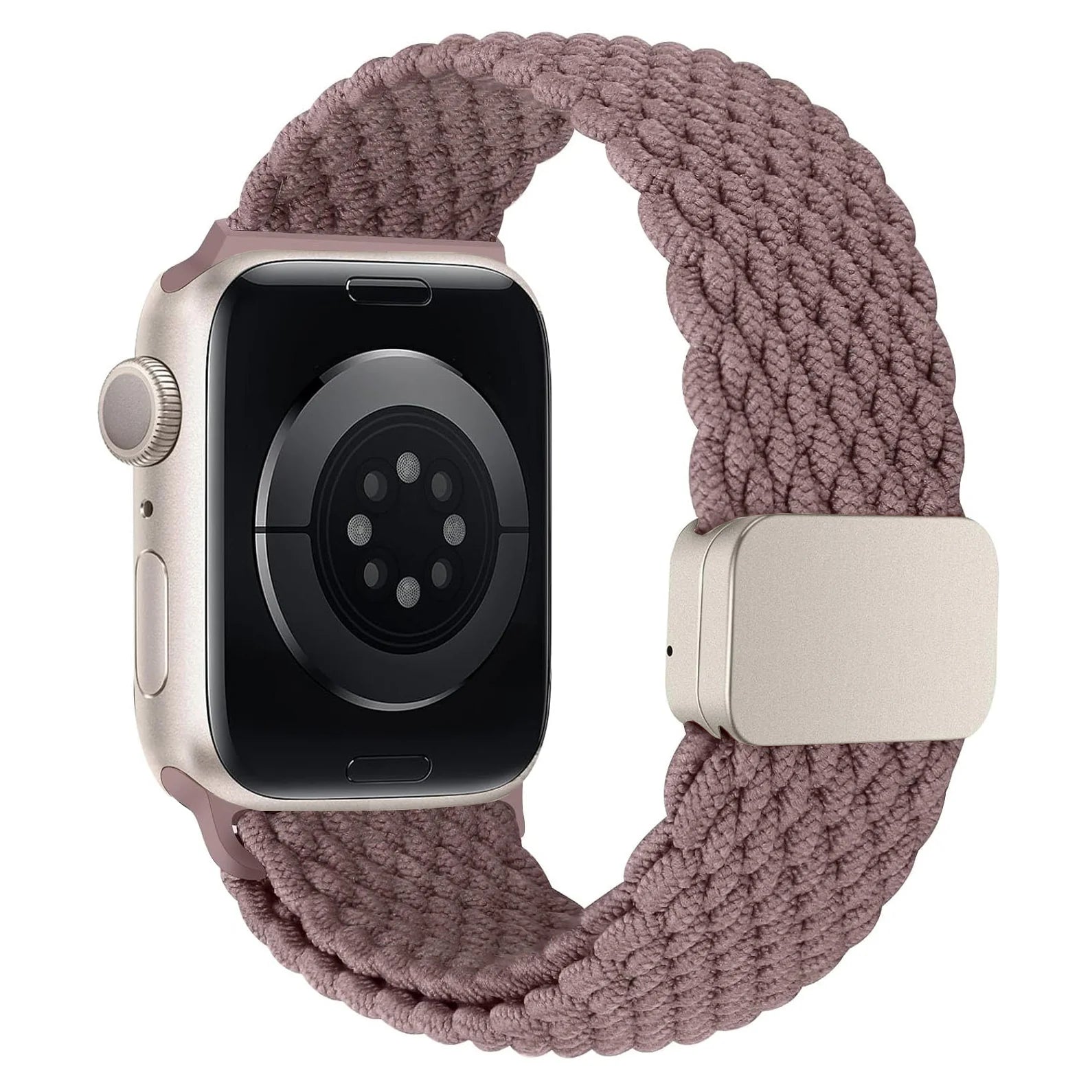 Geflochtenes Apple Watch Armband mit Magnetverschluss