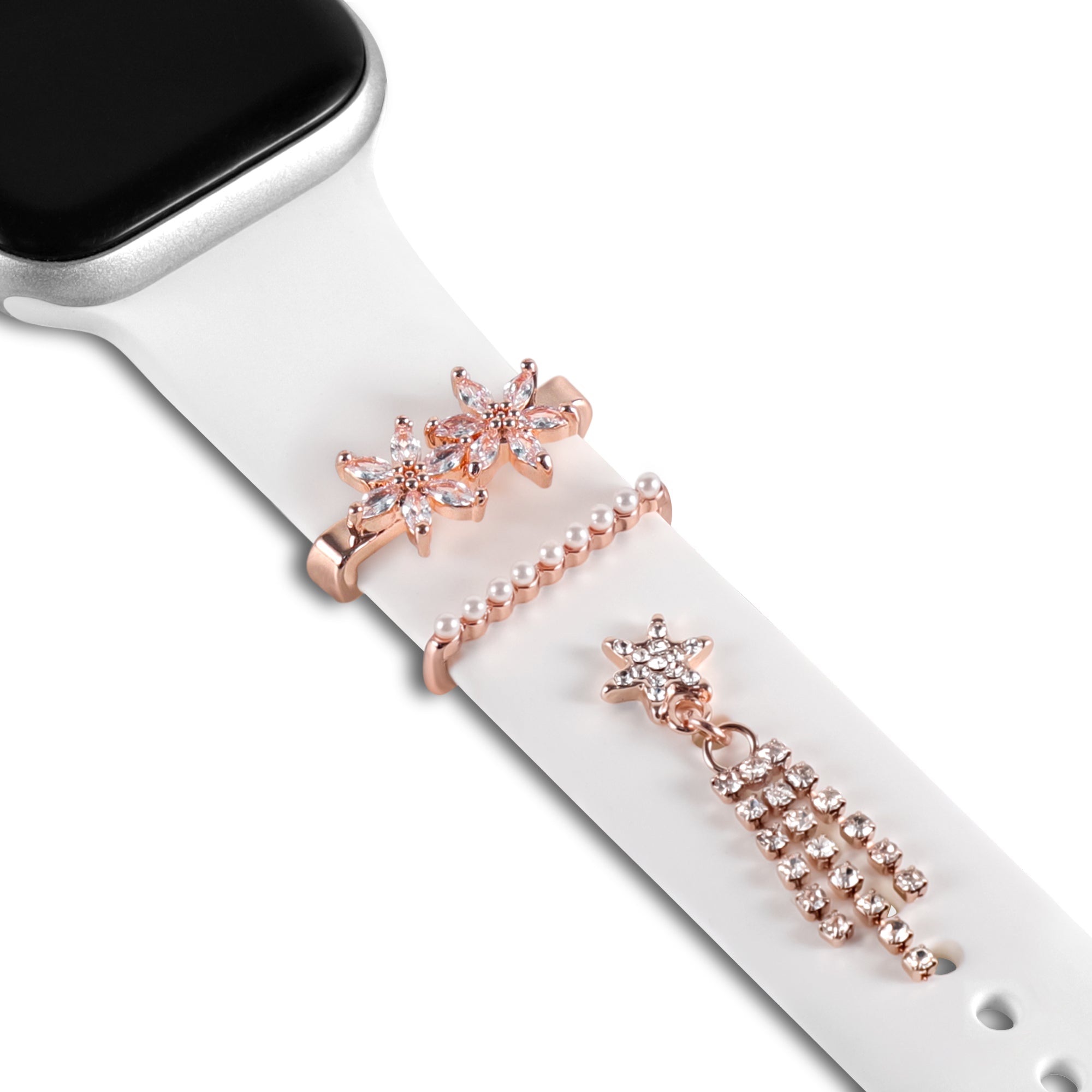 MillesTECband Apple Watch Charms "Edelweiß"