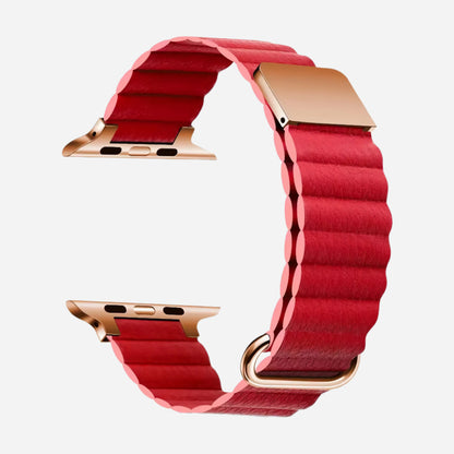 MillesTECband Kunstlederarmband "Gustino" für Apple Watch