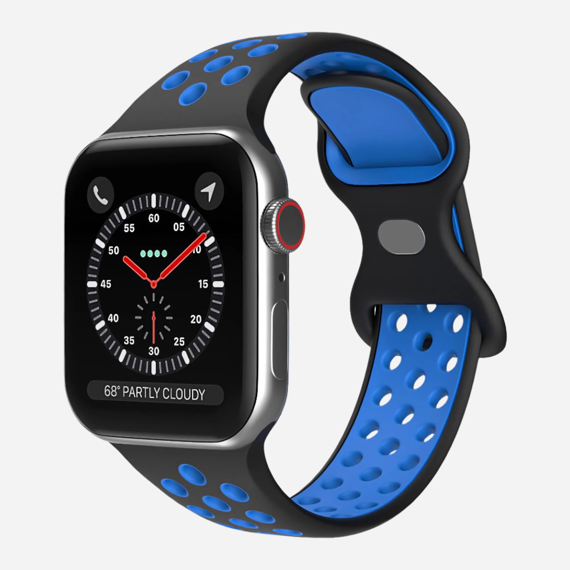 MillesTECband Apple Watch Silikonarmband "Energy"