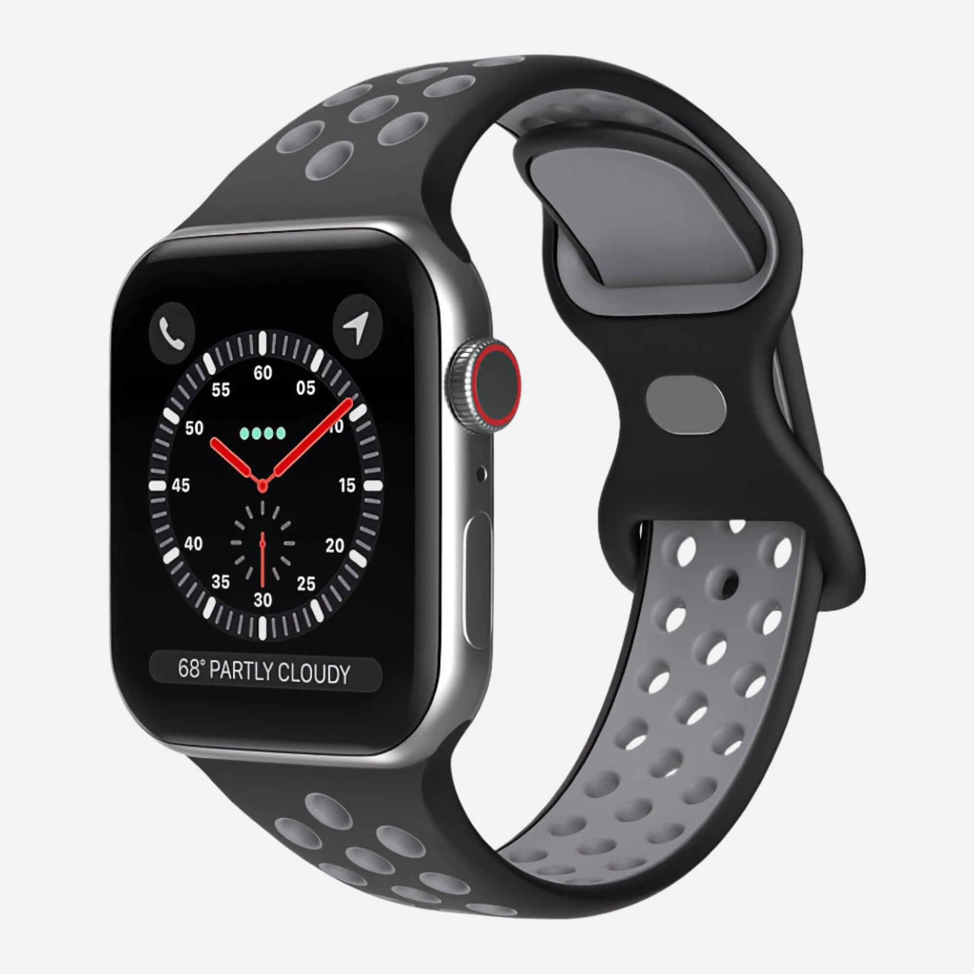 MillesTECband Apple Watch Silikonarmband "Energy"