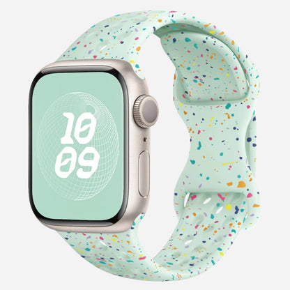 MillesTECband Apple Watch Silikonarmband "Carnival"